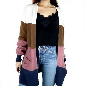 Madewell Striped Wool Cardigan